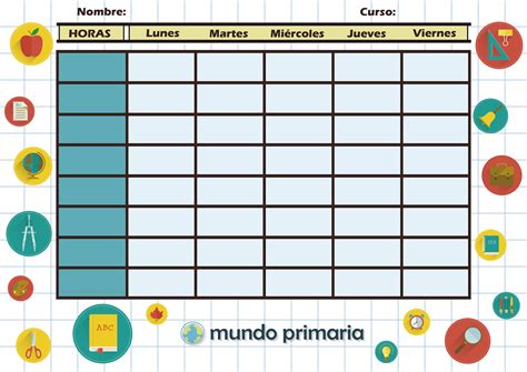 Crear Horario De Clases Crea tus horarios escolares gratis y online con Canva